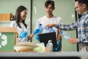 Deposit Waste to the Waste Bank